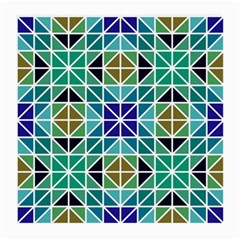 Mosaic Triangle Symmetry Medium Glasses Cloth by Apen