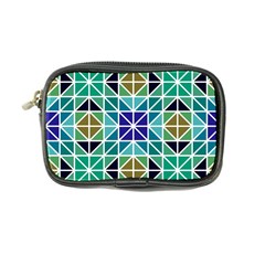 Mosaic Triangle Symmetry Coin Purse by Apen