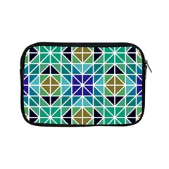 Mosaic Triangle Symmetry Apple Ipad Mini Zipper Cases by Apen