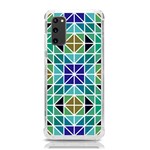 Mosaic Triangle Symmetry Samsung Galaxy S20 6.2 Inch TPU UV Case Front