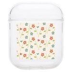 Floral Pattern Wallpaper Retro Soft TPU AirPods 1/2 Case Front