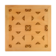 Mosaic Triangle Symmetry Wood Photo Frame Cube by Apen