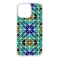 Mosaic Triangle Symmetry Iphone 14 Pro Max Tpu Uv Print Case by Apen