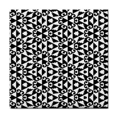 Geometric Tile Background Tile Coaster by Apen