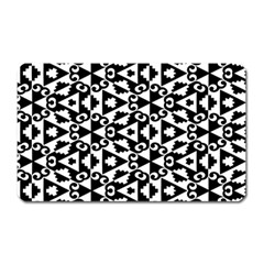 Geometric Tile Background Magnet (rectangular) by Apen