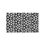 Geometric Tile Background Sticker Rectangular (10 pack) Front