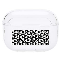 Geometric Tile Background Hard Pc Airpods Pro Case