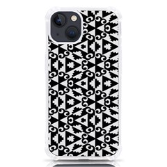 Geometric Tile Background Iphone 13 Tpu Uv Print Case by Apen