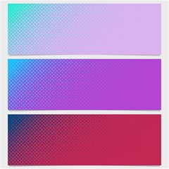 Pattern Banner Set Dot Abstract Play Mat (square) by Apen