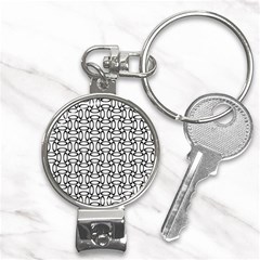 Ellipse Pattern Ellipse Dot Pattern Nail Clippers Key Chain by Apen