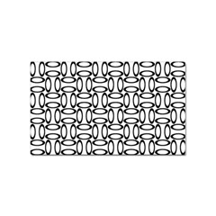 Ellipse Pattern Ellipse Dot Pattern Sticker (rectangular) by Apen