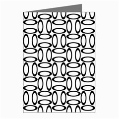 Ellipse Pattern Ellipse Dot Pattern Greeting Cards (pkg Of 8) by Apen