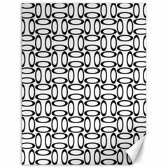 Ellipse Pattern Ellipse Dot Pattern Canvas 12  X 16  by Apen