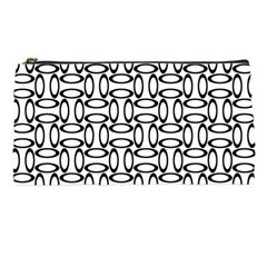 Ellipse Pattern Ellipse Dot Pattern Pencil Case by Apen