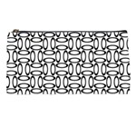 Ellipse Pattern Ellipse Dot Pattern Pencil Case Front