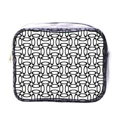 Ellipse Pattern Ellipse Dot Pattern Mini Toiletries Bag (one Side) by Apen