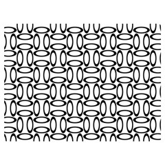 Ellipse Pattern Ellipse Dot Pattern Two Sides Premium Plush Fleece Blanket (extra Small) by Apen