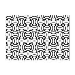 Ellipse Pattern Ellipse Dot Pattern Crystal Sticker (a4) by Apen