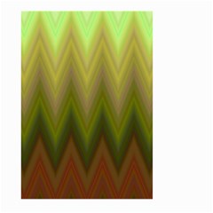 Zig Zag Chevron Classic Pattern Large Garden Flag (two Sides) by Apen