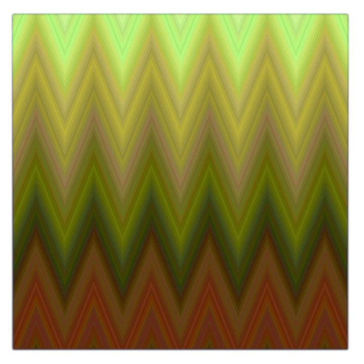 Zig Zag Chevron Classic Pattern Square Satin Scarf (36  x 36 )