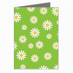 Daisy Flowers Floral Wallpaper Greeting Card by Apen