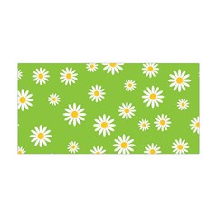 Daisy Flowers Floral Wallpaper Yoga Headband by Apen