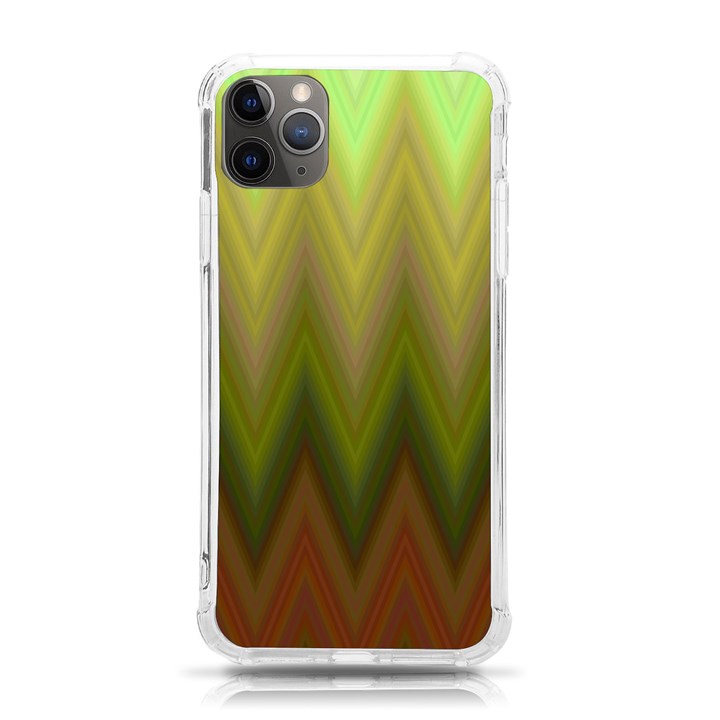 Zig Zag Chevron Classic Pattern iPhone 11 Pro Max 6.5 Inch TPU UV Print Case