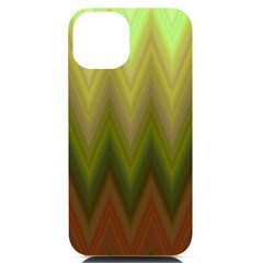 Zig Zag Chevron Classic Pattern Iphone 14 Black Uv Print Case by Apen