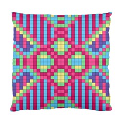 Checkerboard Squares Abstract Texture Pattern Standard Cushion Case (two Sides) by Apen