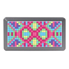 Checkerboard Squares Abstract Texture Pattern Memory Card Reader (mini) by Apen