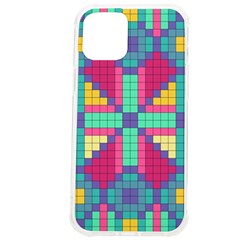 Checkerboard Squares Abstract Texture Patterns Iphone 12 Pro Max Tpu Uv Print Case by Apen