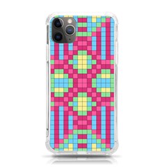 Checkerboard Squares Abstract Texture Pattern Iphone 11 Pro Max 6 5 Inch Tpu Uv Print Case by Apen