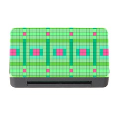 Checkerboard Squares Abstract Memory Card Reader With Cf by Apen