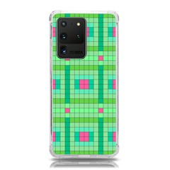 Checkerboard Squares Abstract Samsung Galaxy S20 Ultra 6 9 Inch Tpu Uv Case by Apen