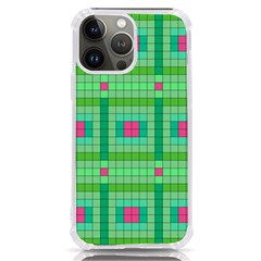 Checkerboard Squares Abstract Iphone 13 Pro Max Tpu Uv Print Case by Apen