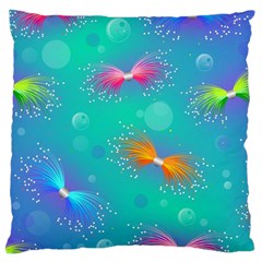 Non Seamless Pattern Blues Bright Standard Premium Plush Fleece Cushion Case (one Side) by Dutashop