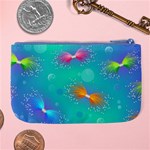 Non Seamless Pattern Blues Bright Large Coin Purse Back