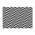 Zigzag Chevron Pattern Sticker A4 (10 pack) Front