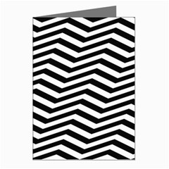 Zigzag Chevron Pattern Greeting Cards (pkg Of 8)