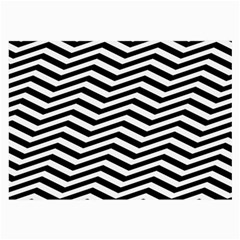 Zigzag Chevron Pattern Large Glasses Cloth by Dutashop