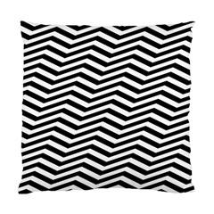 Zigzag Chevron Pattern Standard Cushion Case (one Side) by Dutashop