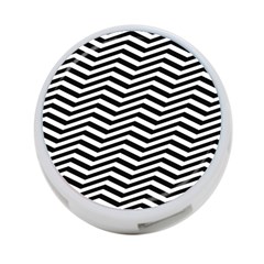 Zigzag Chevron Pattern 4-port Usb Hub (one Side) by Dutashop