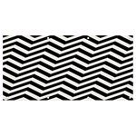 Zigzag Chevron Pattern Banner and Sign 8  x 4  Front