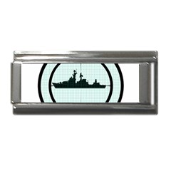 Ship Target Destroyer Warship Superlink Italian Charm (9mm) by Pakjumat