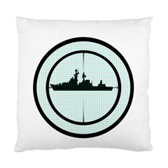 Ship Target Destroyer Warship Standard Cushion Case (two Sides) by Pakjumat