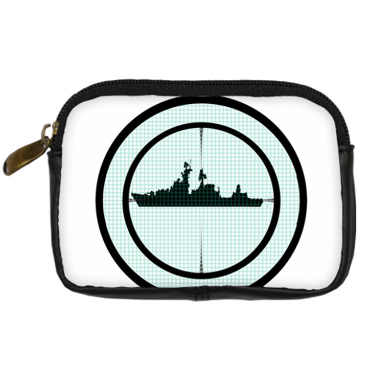 Ship Target Destroyer Warship Digital Camera Leather Case