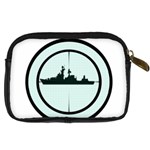 Ship Target Destroyer Warship Digital Camera Leather Case Back