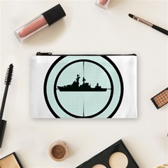 Ship Target Destroyer Warship Cosmetic Bag (small) by Pakjumat