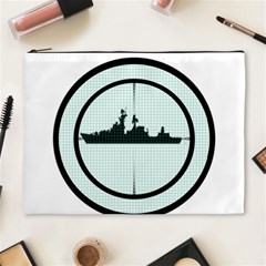 Ship Target Destroyer Warship Cosmetic Bag (xl) by Pakjumat