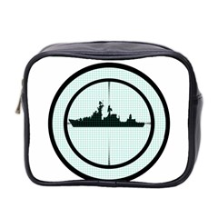 Ship Target Destroyer Warship Mini Toiletries Bag (two Sides) by Pakjumat